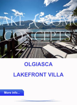 Lake Como Concepts lake como property olgiasca lakefront villa